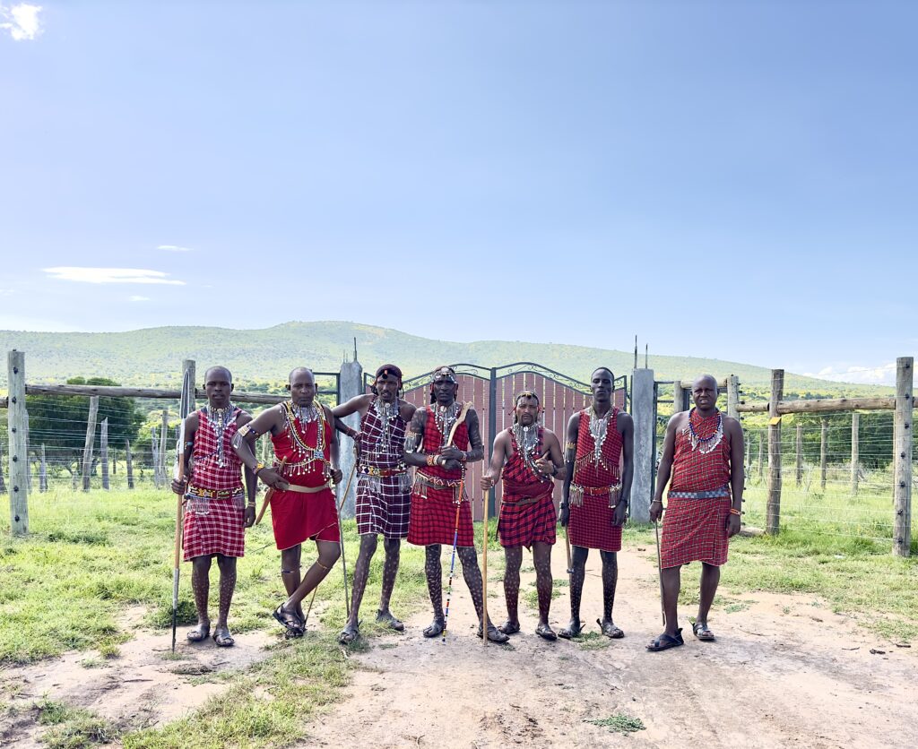 Maasai in Masai Mara