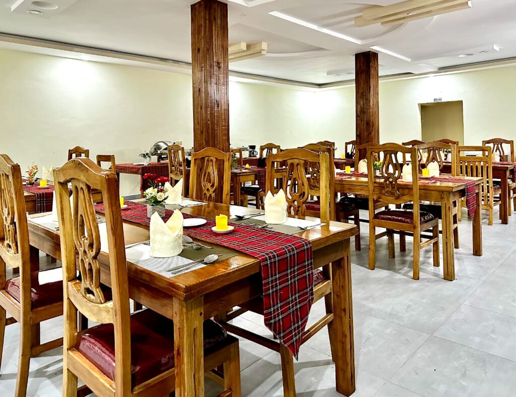 Culinary delights served at Olorien Mara Camp in Masai Mara, Kenya.