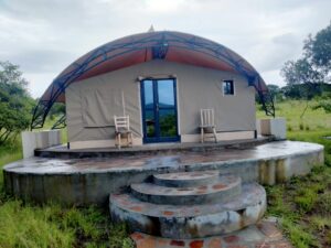 Tents in Masai Mara