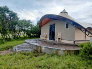 Eco-friendly tent with modern amenities at Olorien Mara Camp, Masai Mara